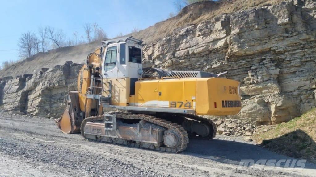 Liebherr R 974 C Εκσκαφείς με ερπύστριες