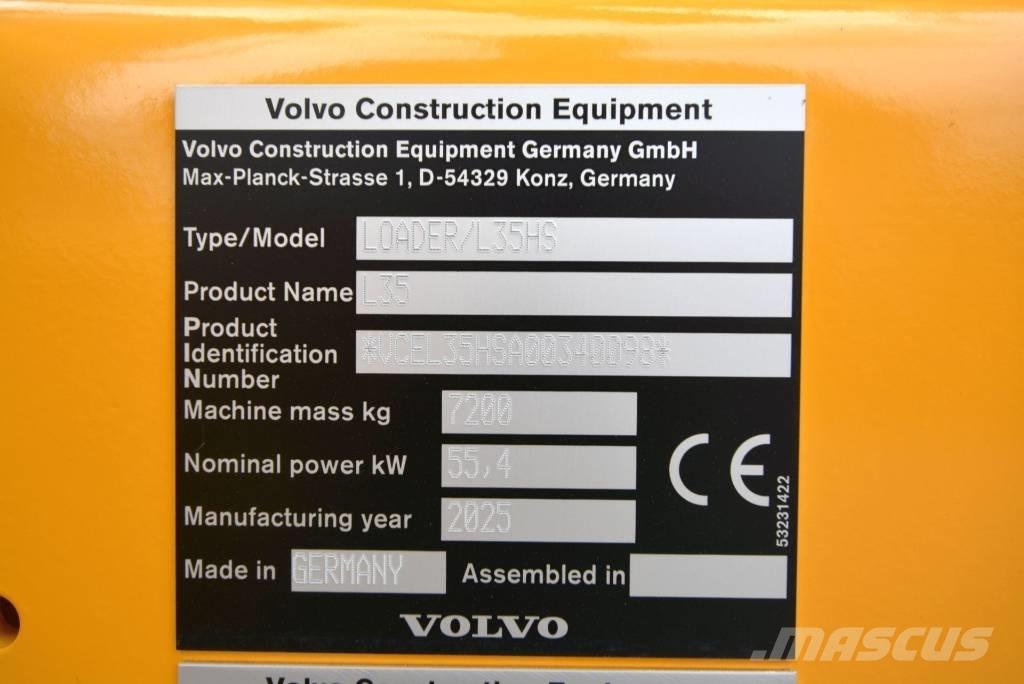 Volvo L 35 HS Φορτωτές με λάστιχα (Τροχοφόροι)