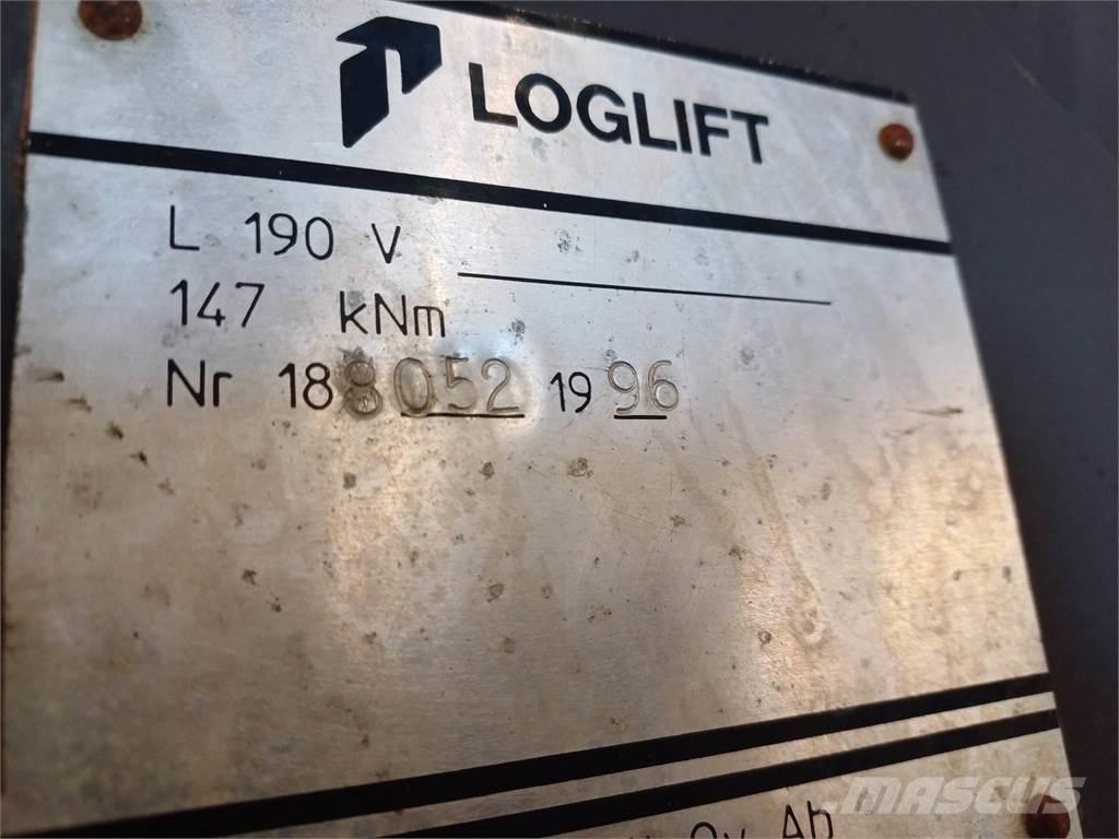Loglift 190v Γερανοί συλλεκτικών μηχανών