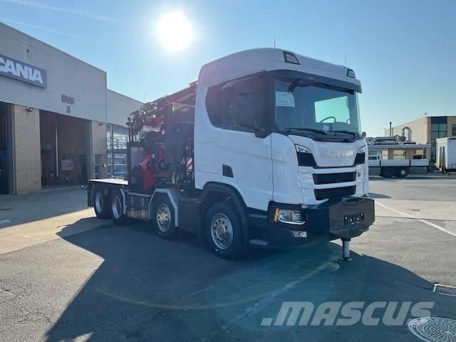 Scania R 560 Φορτηγά με Γερανό