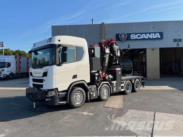 Scania R 560 Φορτηγά με Γερανό