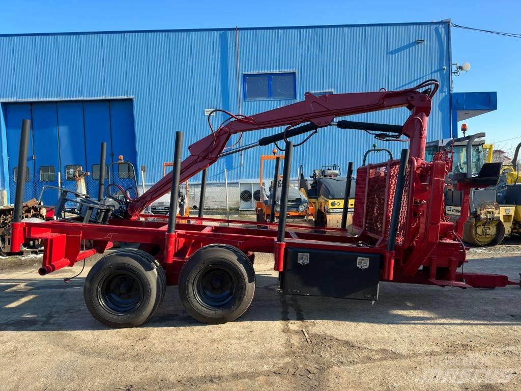 Fliegl Twin Axle Ρυμούλκες ξυλείας