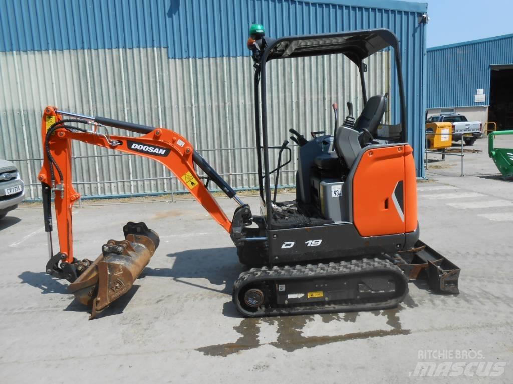 Doosan DX 19 Εκσκαφάκι (διαβολάκι) < 7t
