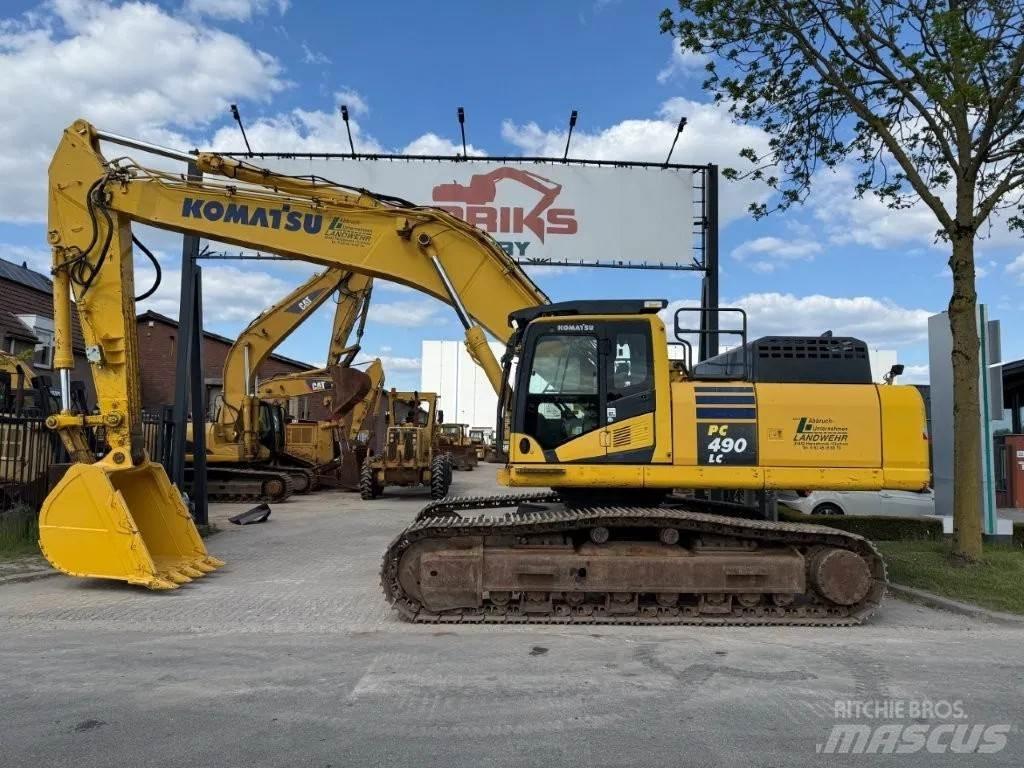 Komatsu PC490LC-10 Εκσκαφείς με ερπύστριες