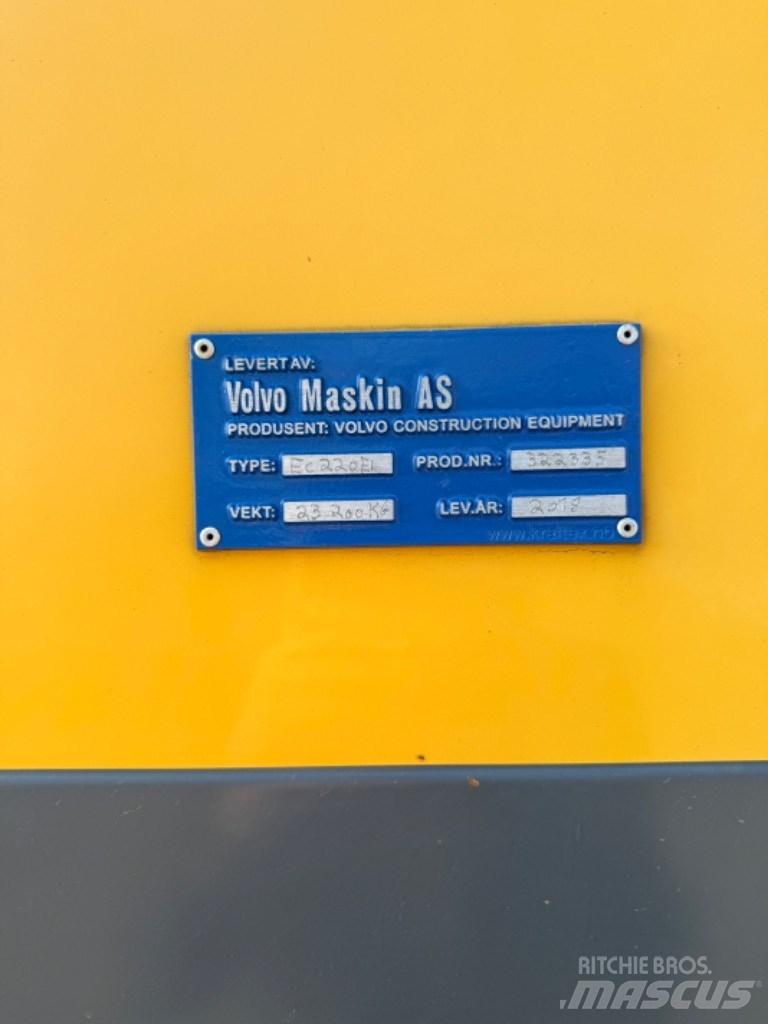 Volvo EC 220 EL Εκσκαφείς με ερπύστριες