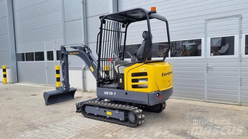 Eurotrac HE 18 Εκσκαφάκι (διαβολάκι) < 7t