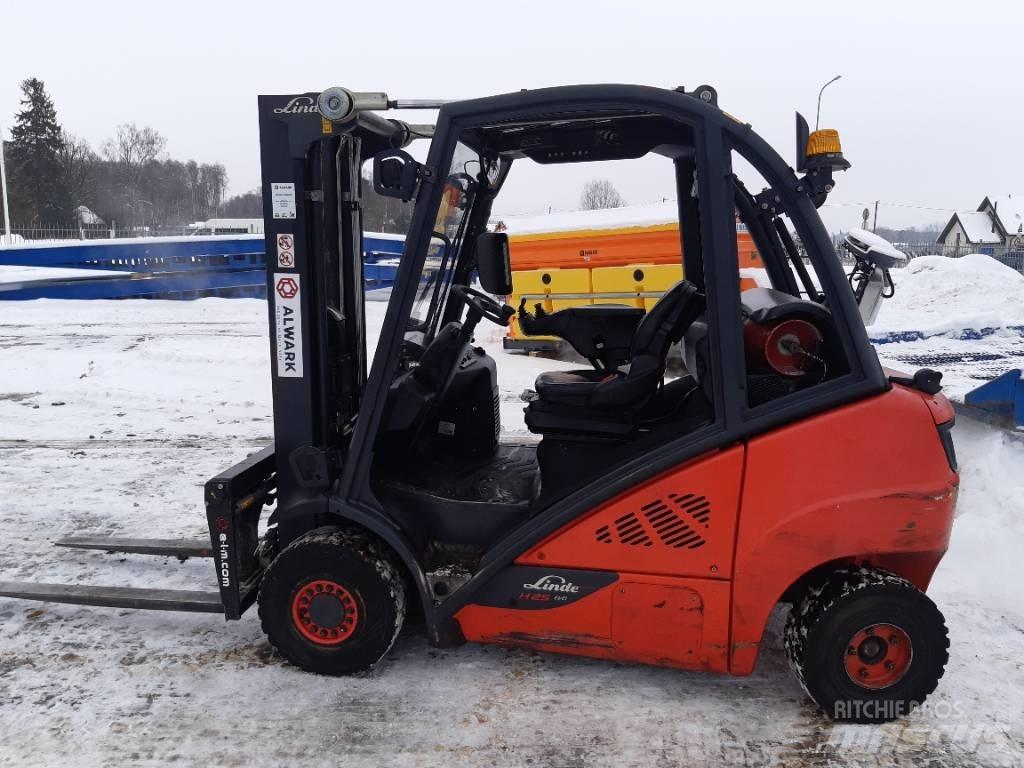 Linde H 25 T Περονοφόρα ανυψωτικά κλαρκ με φυσικό αέριο LPG