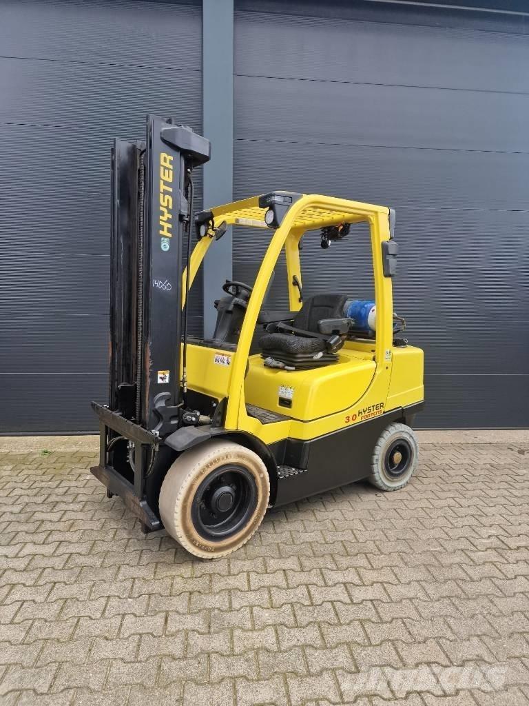 Hyster 3.0 FT Περονοφόρα ανυψωτικά κλαρκ με φυσικό αέριο LPG