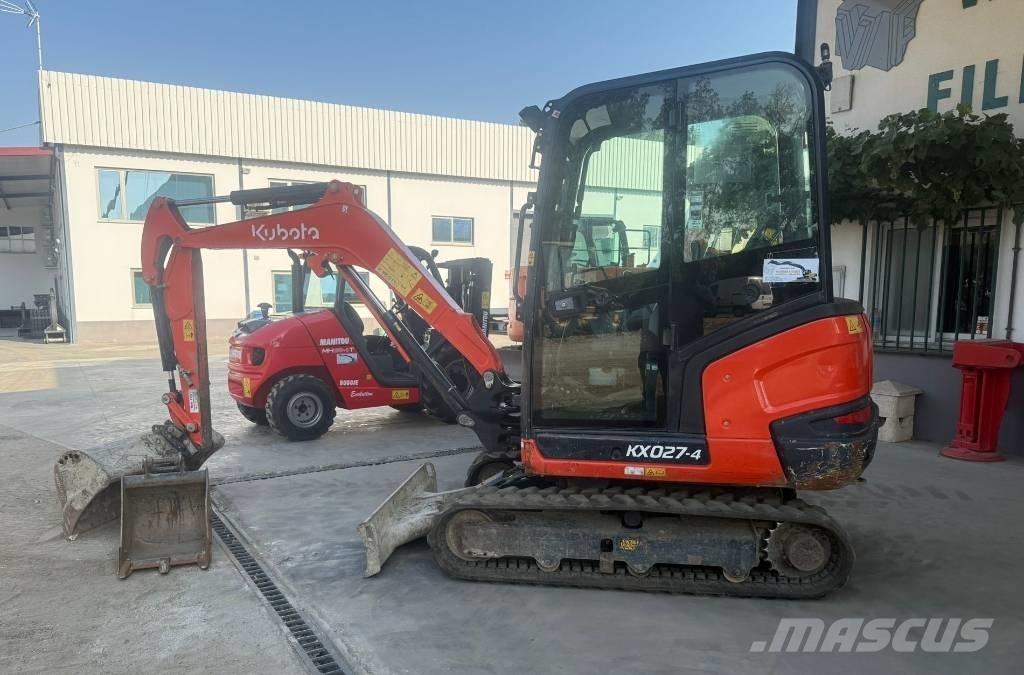 Kubota KX 027-4 Εκσκαφάκι (διαβολάκι) < 7t