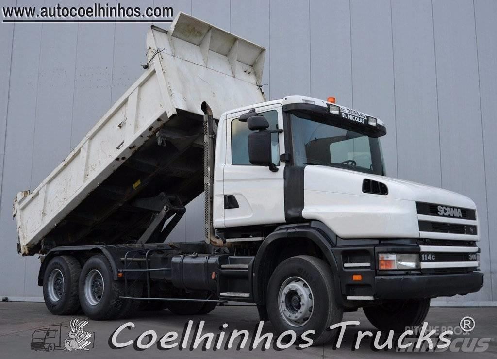Scania T114 C 340 Φορτηγά Ανατροπή
