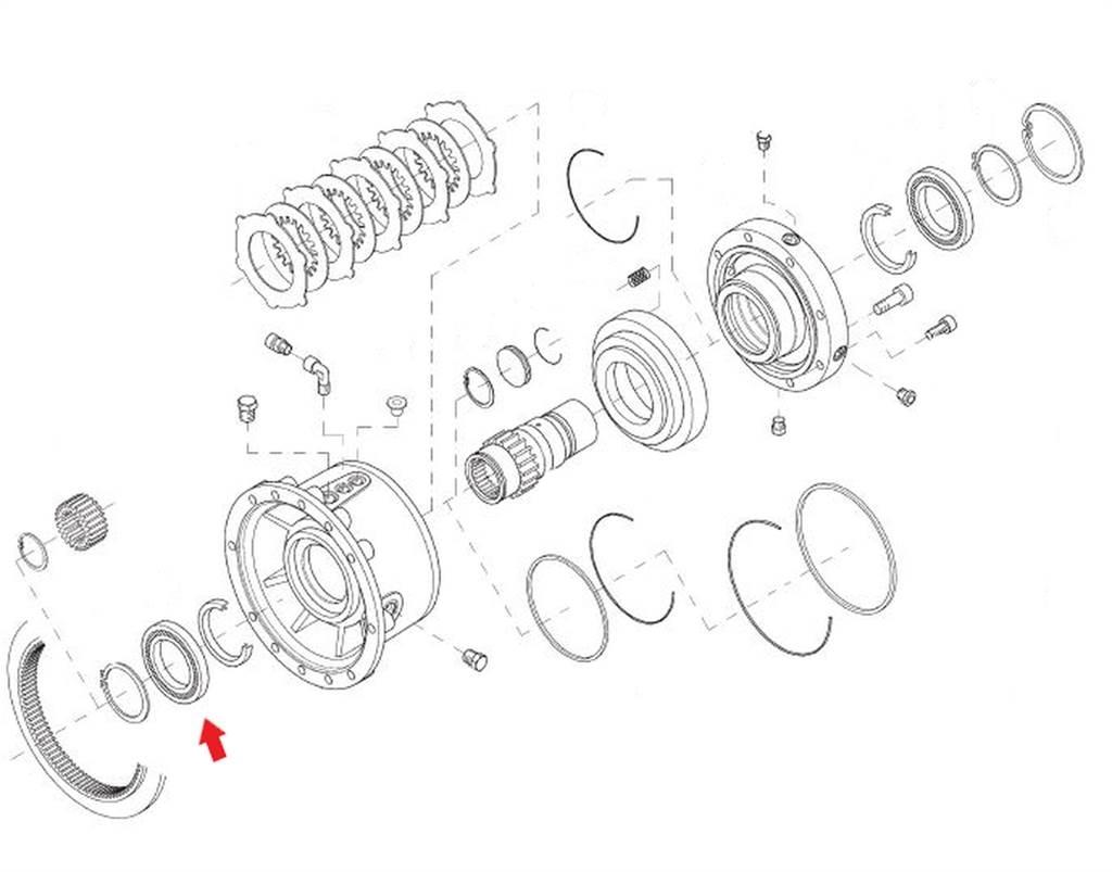 Ponsse 0037701 Μετάδοση