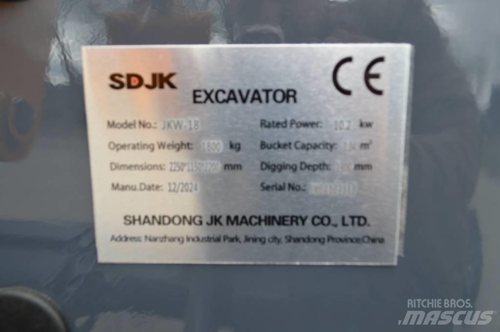 Kubota JKW-18 Εκσκαφάκι (διαβολάκι) < 7t