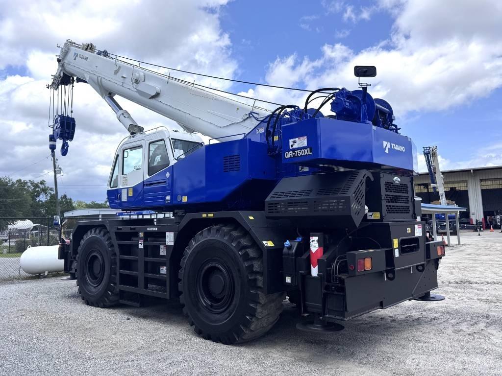 Tadano GR 750 XL Γερανοί ανώμαλου εδάφους
