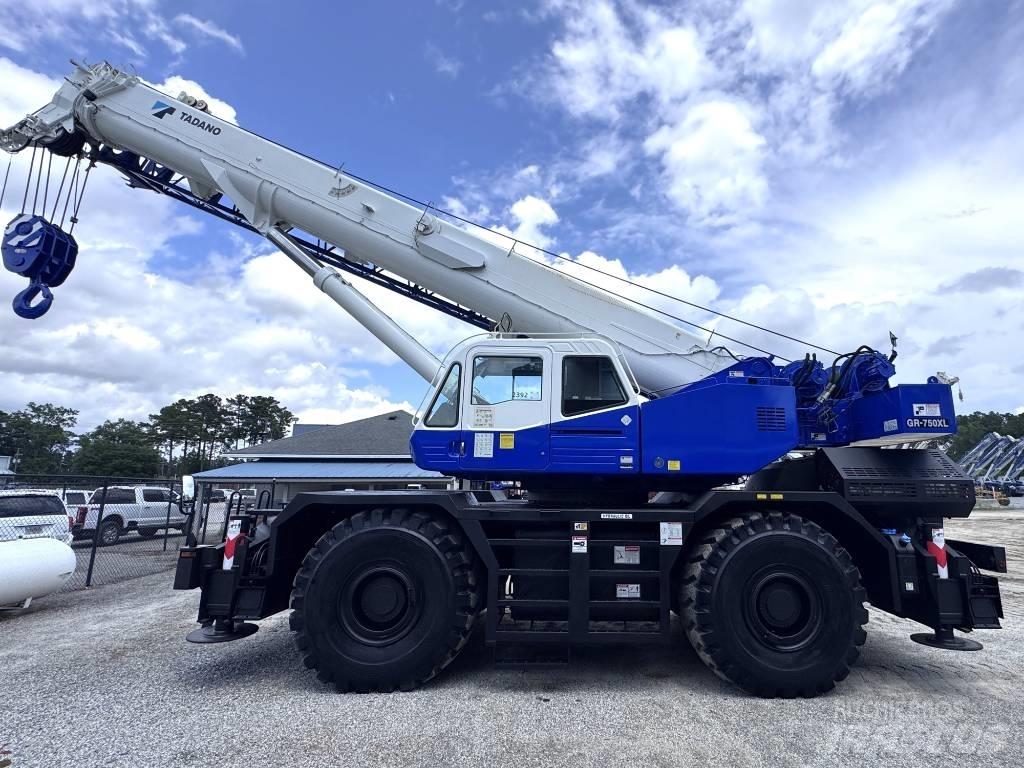 Tadano GR 750 XL Γερανοί ανώμαλου εδάφους