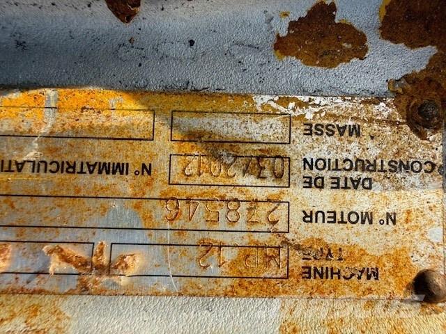 Geismar mp12 Συντήρηση σιδηροδρόμων