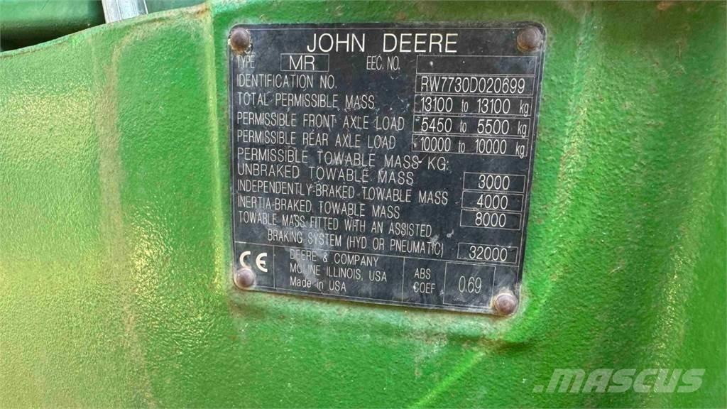 John Deere 7730 Τρακτέρ