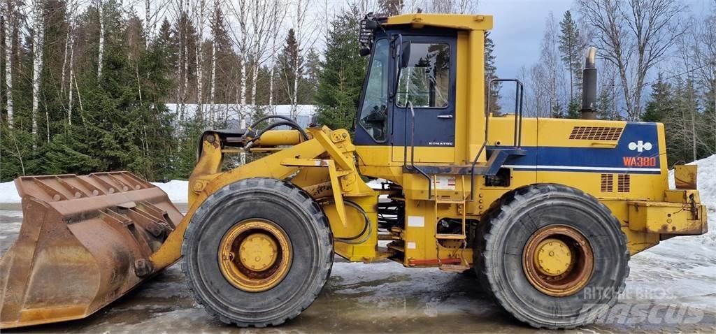 Komatsu WA380 Φορτωτές με λάστιχα (Τροχοφόροι)