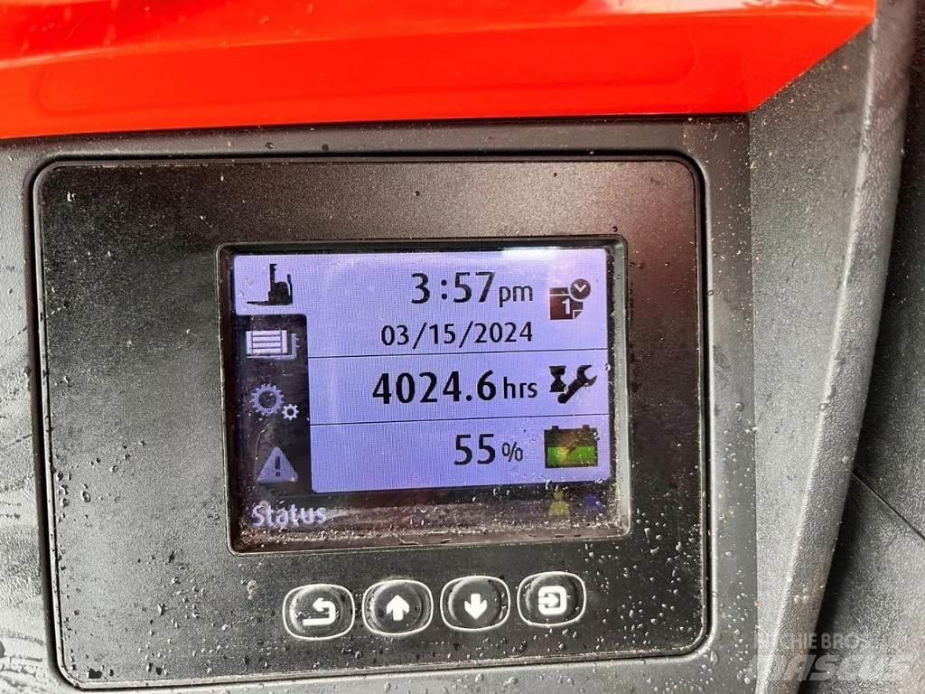 Linde L16AP Παλετοφόρα πεζού χειριστή με ιστό
