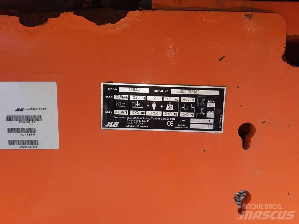 JLG BOOM LIFT Ανυψωτήρες με αρθρωτό βραχίονα