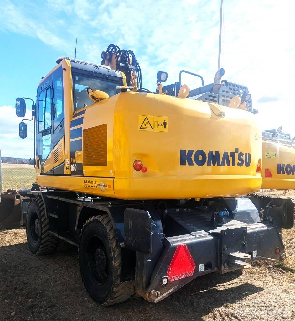 Komatsu PW160-11 Εκσκαφείς με τροχούς - λάστιχα