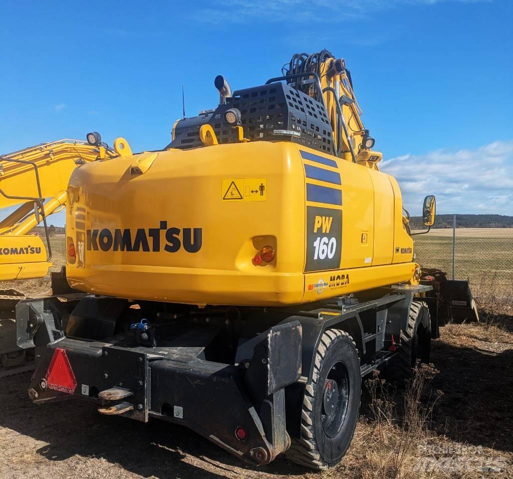 Komatsu PW160-11 Εκσκαφείς με τροχούς - λάστιχα