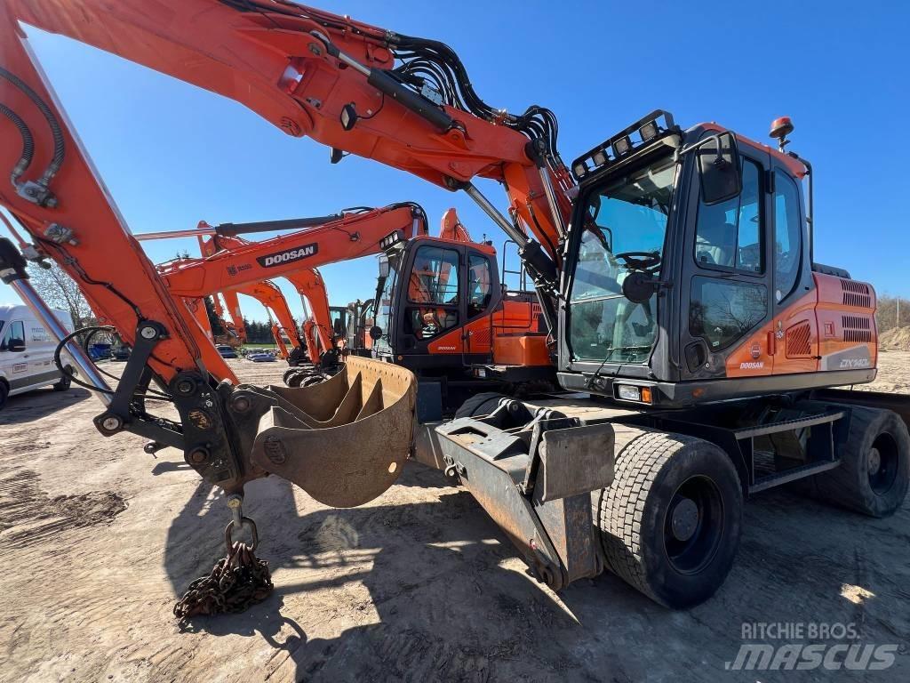 Doosan DX140W-5 Εκσκαφείς με τροχούς - λάστιχα