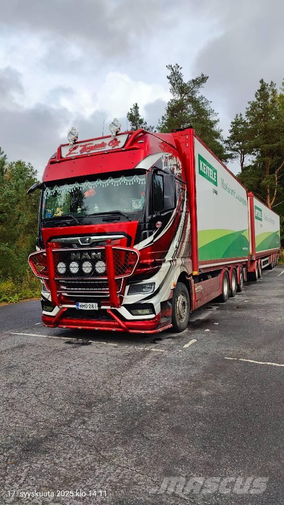 MAN TGX 15.2 Φορτηγά θρυμματισένου ξύλου