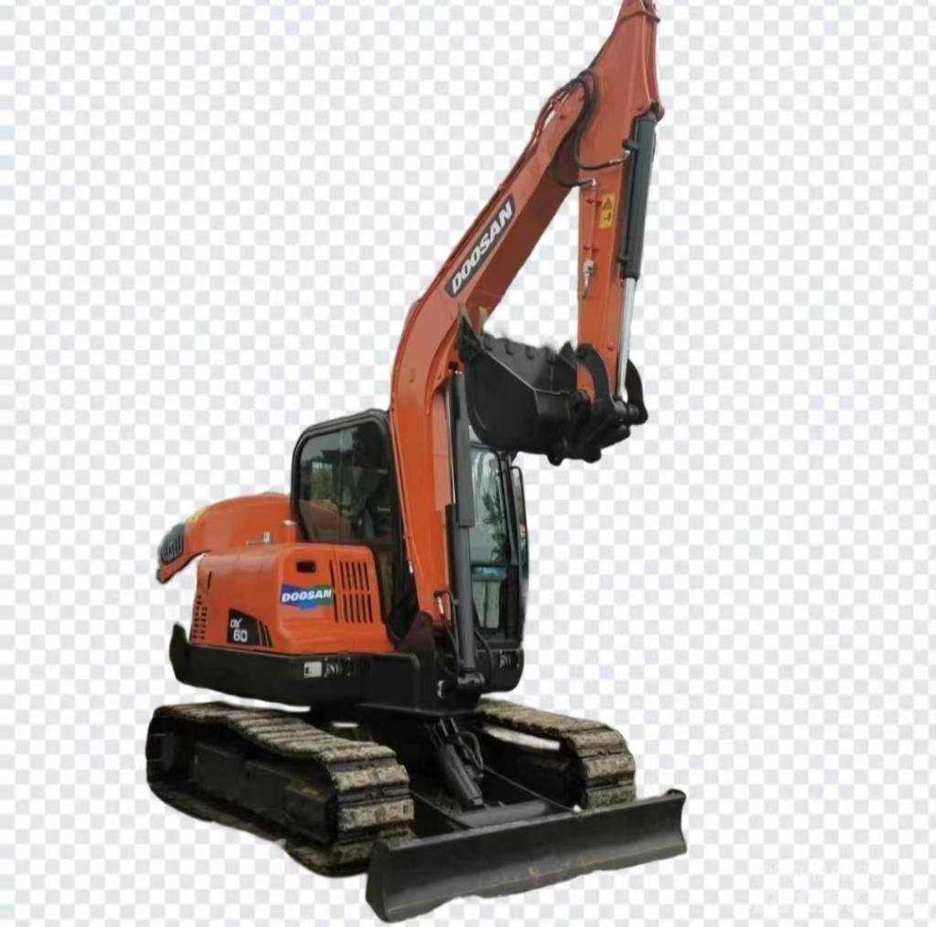 Doosan DX60 Εκσκαφάκι (διαβολάκι) < 7t