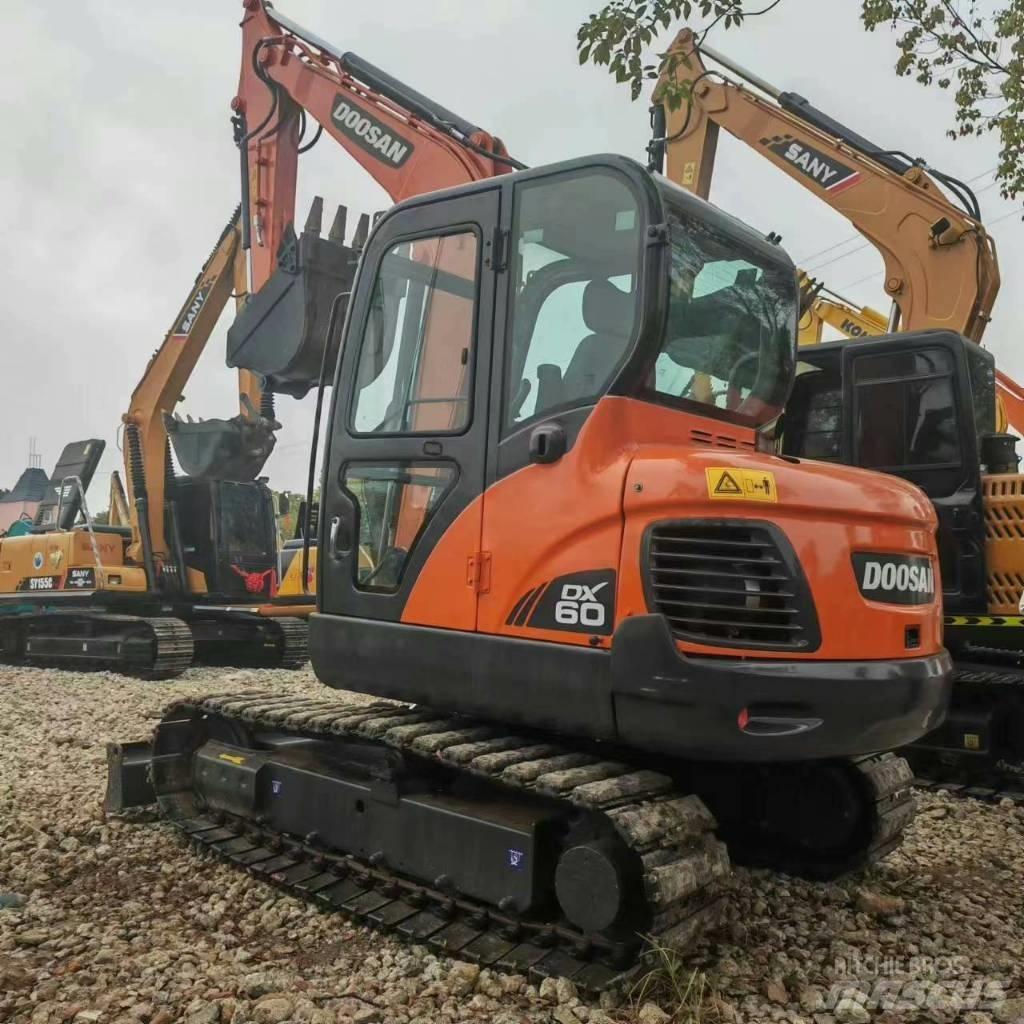 Doosan DX60 Εκσκαφάκι (διαβολάκι) < 7t