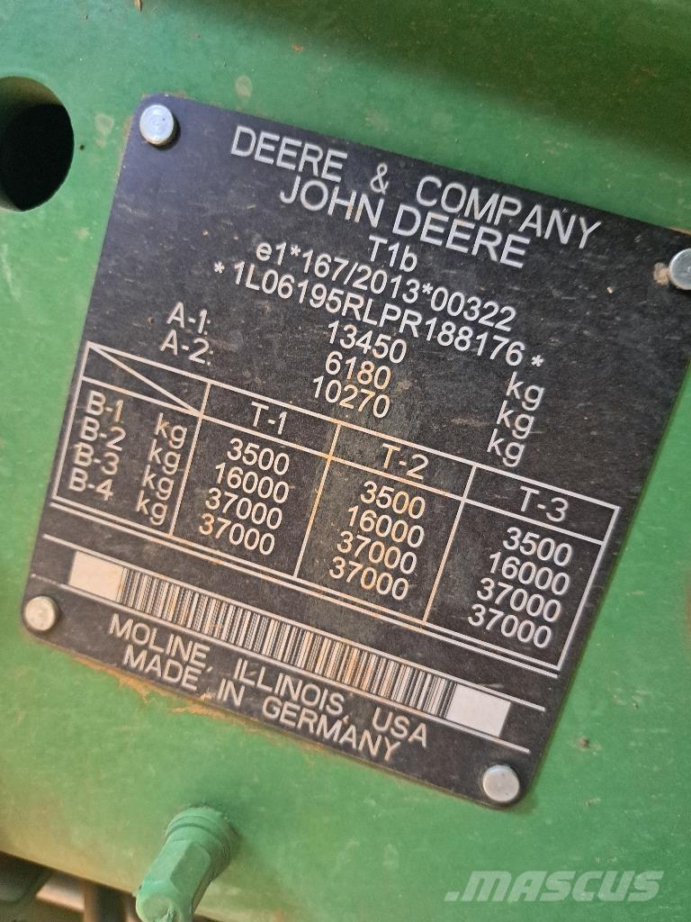 John Deere 6R 195 Τρακτέρ