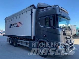 Scania R580 Flisbil Φορτηγά θρυμματισένου ξύλου