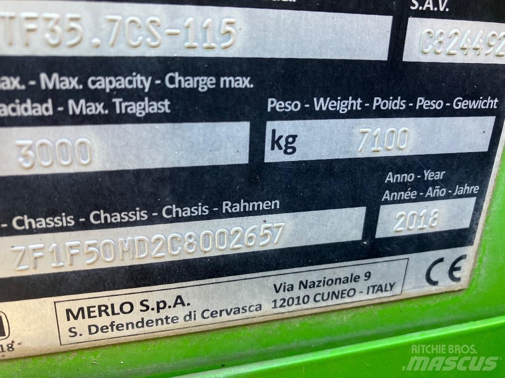 Merlo 35.7 CS Συστήματα τηλεχειρισμού για τη γεωργία