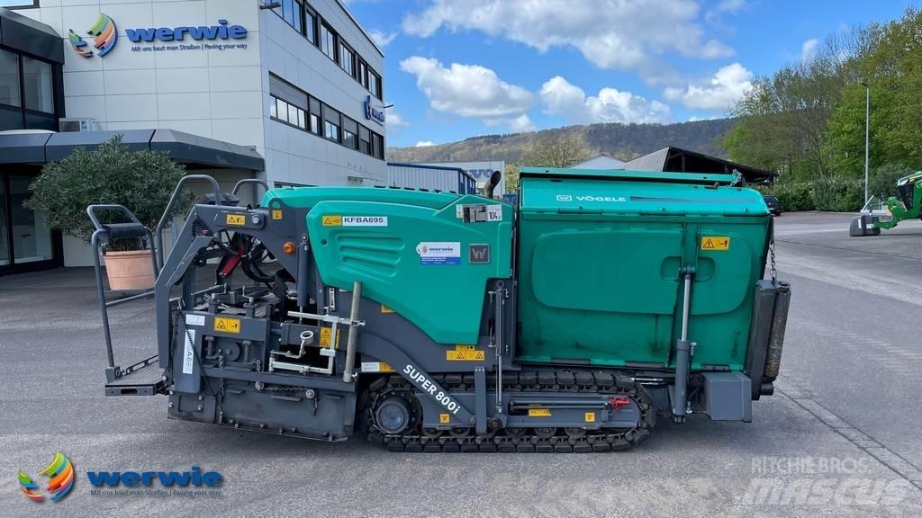 Vögele Super 800i Επίστρωση ασφάλτου