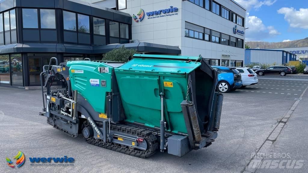 Vögele Super 800i Επίστρωση ασφάλτου