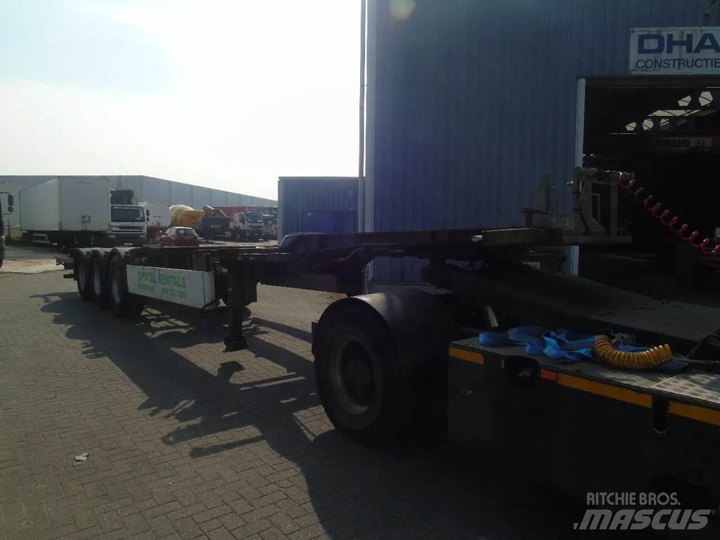 Pacton 3 AXLE Ημιρυμούλκες Container