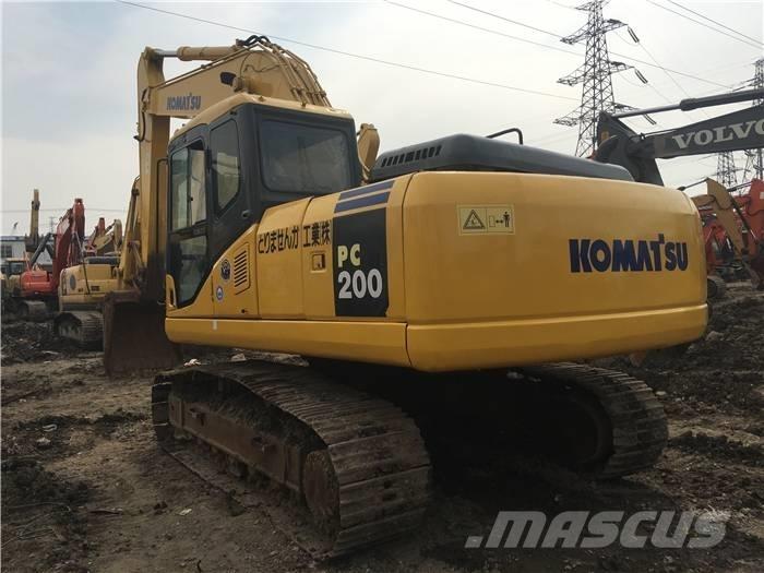 Komatsu PC 200-7 Εκσκαφείς με ερπύστριες