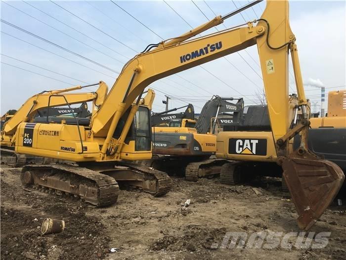 Komatsu PC 200-7 Εκσκαφείς με ερπύστριες