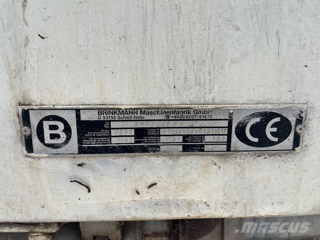Brinkmann FHk 200/3 Αντλίες επιχρίσματος