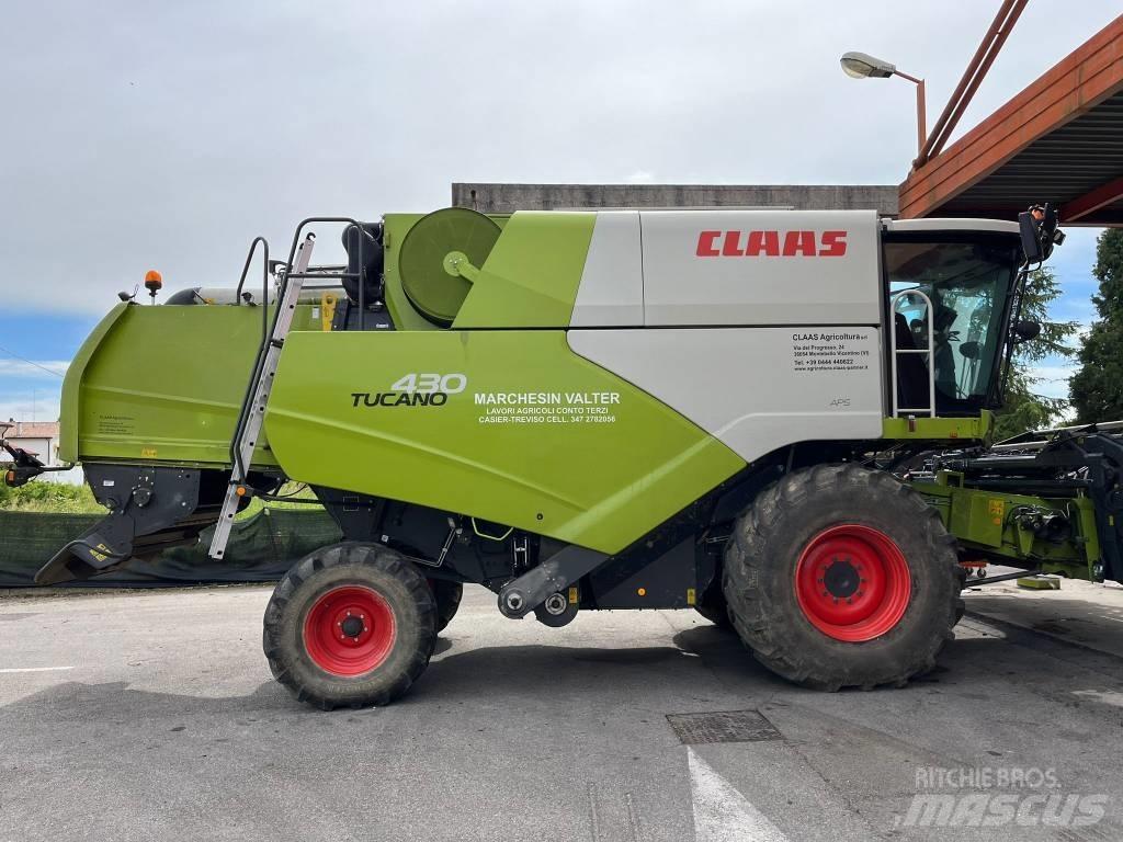 CLAAS Tucano 430 Θεριζοαλωνιστικές μηχανές