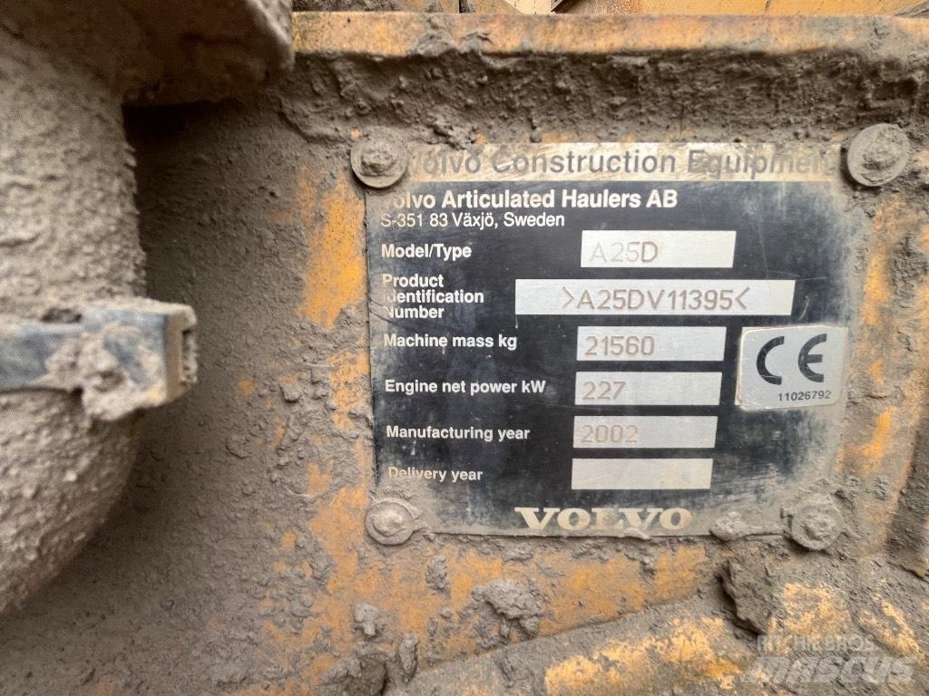 Volvo A 25 D Σπαστό Dump Truck ADT