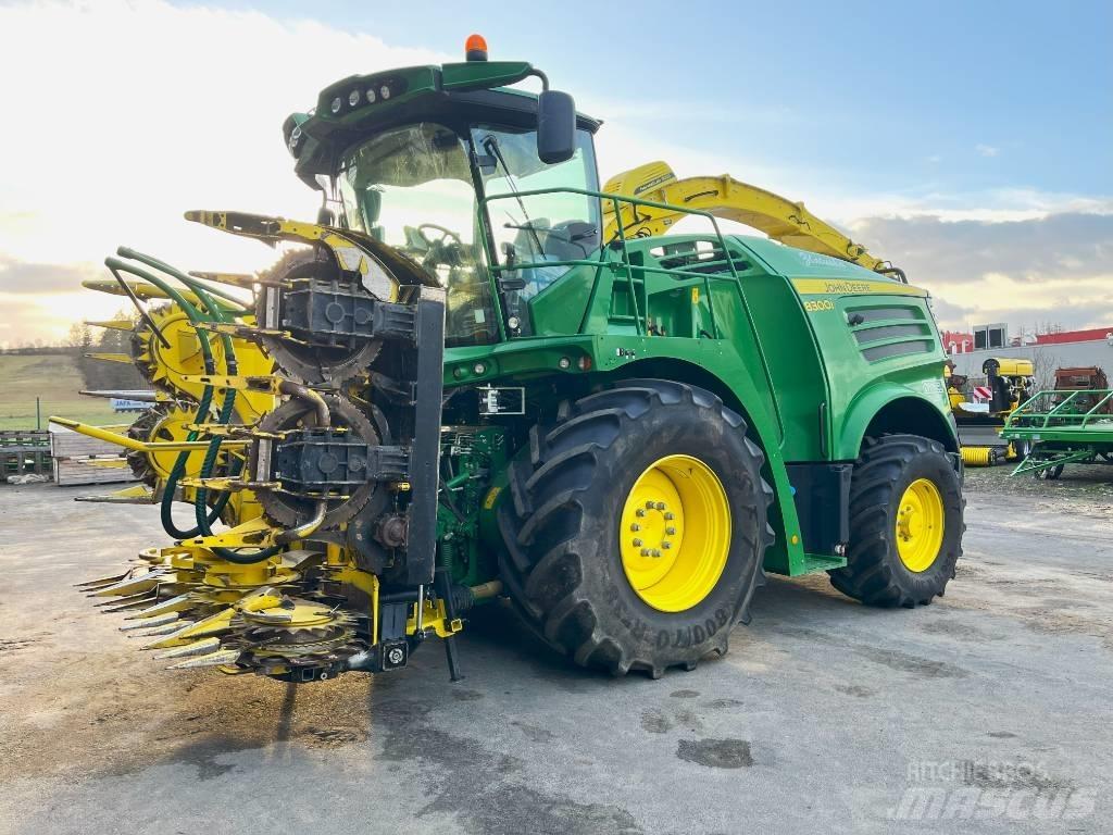 John Deere 8300 Ενσιρωκοπτικές μηχανές