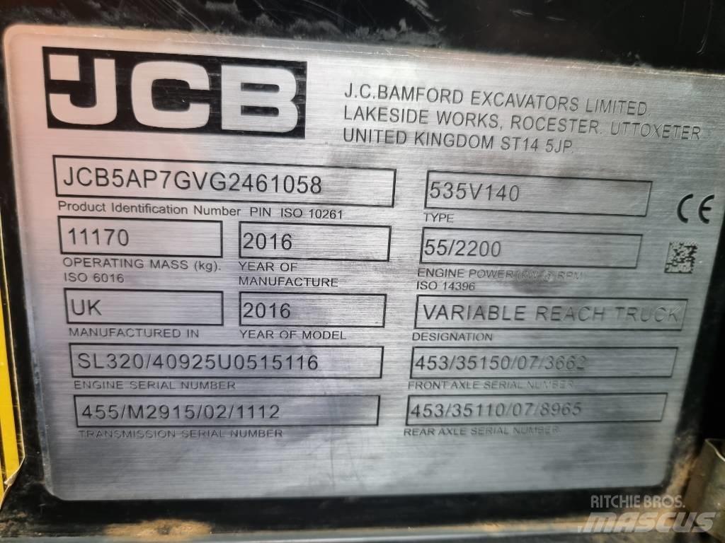 JCB 535-140 Hiviz Τηλεσκοπικοί ανυψωτές