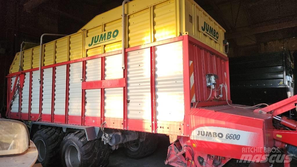 Pöttinger Jumbo 6600 Ρυμούλκα με διάταξη αυτοφόρτωσης