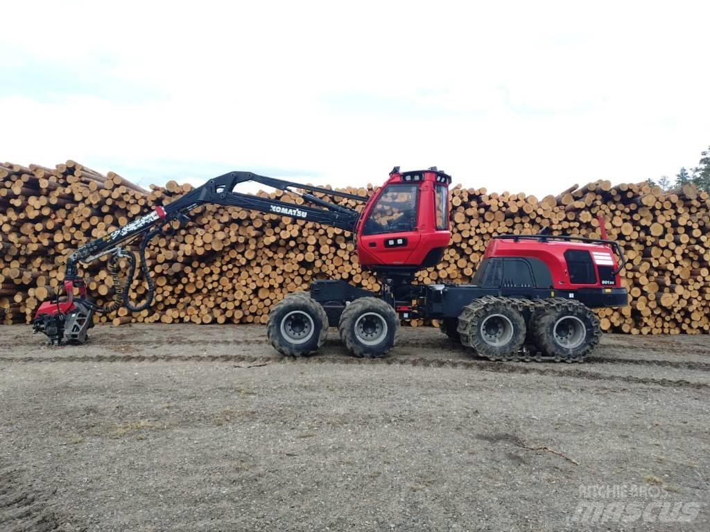 Komatsu 901 XC Θεριζοαλωνιστικές μηχανές
