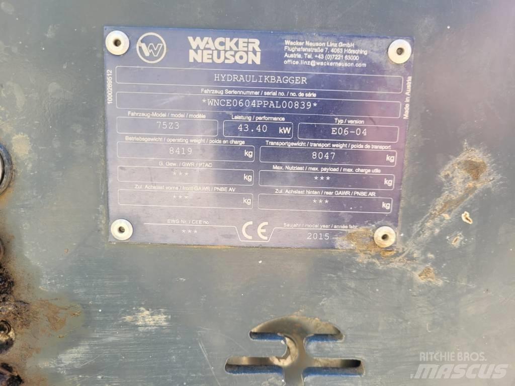 Neuson 75 Z 3 Μίνι εκσκαφείς 7t - 12t