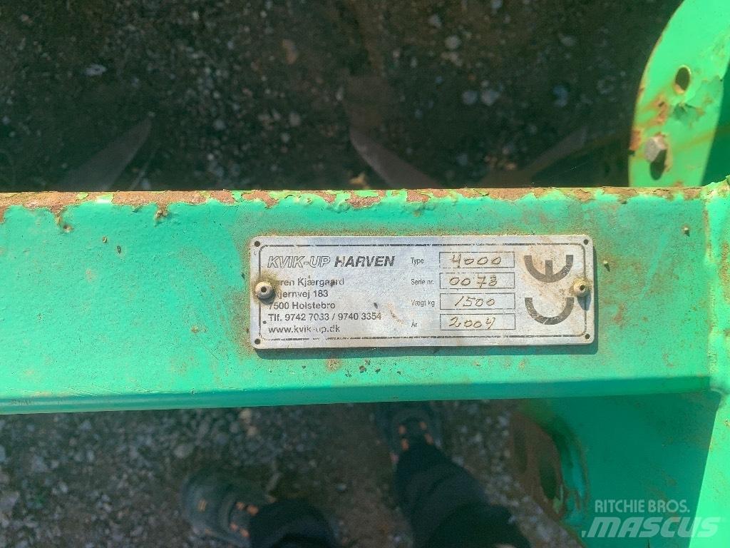  Kvik-up 4000 Καλλιεργητές - Ρίπερ