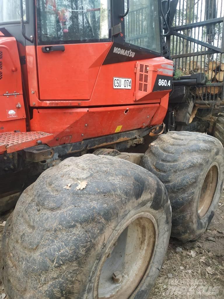 Komatsu 860.4 Μεταφορείς ξυλείας