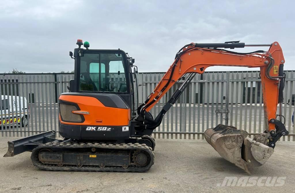Doosan DX50Z-7 Εκσκαφάκι (διαβολάκι) < 7t