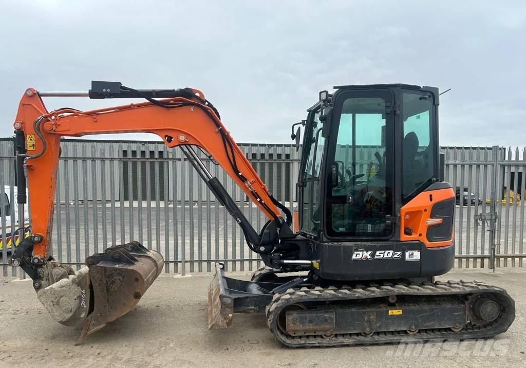 Doosan DX50Z-7 Εκσκαφάκι (διαβολάκι) < 7t