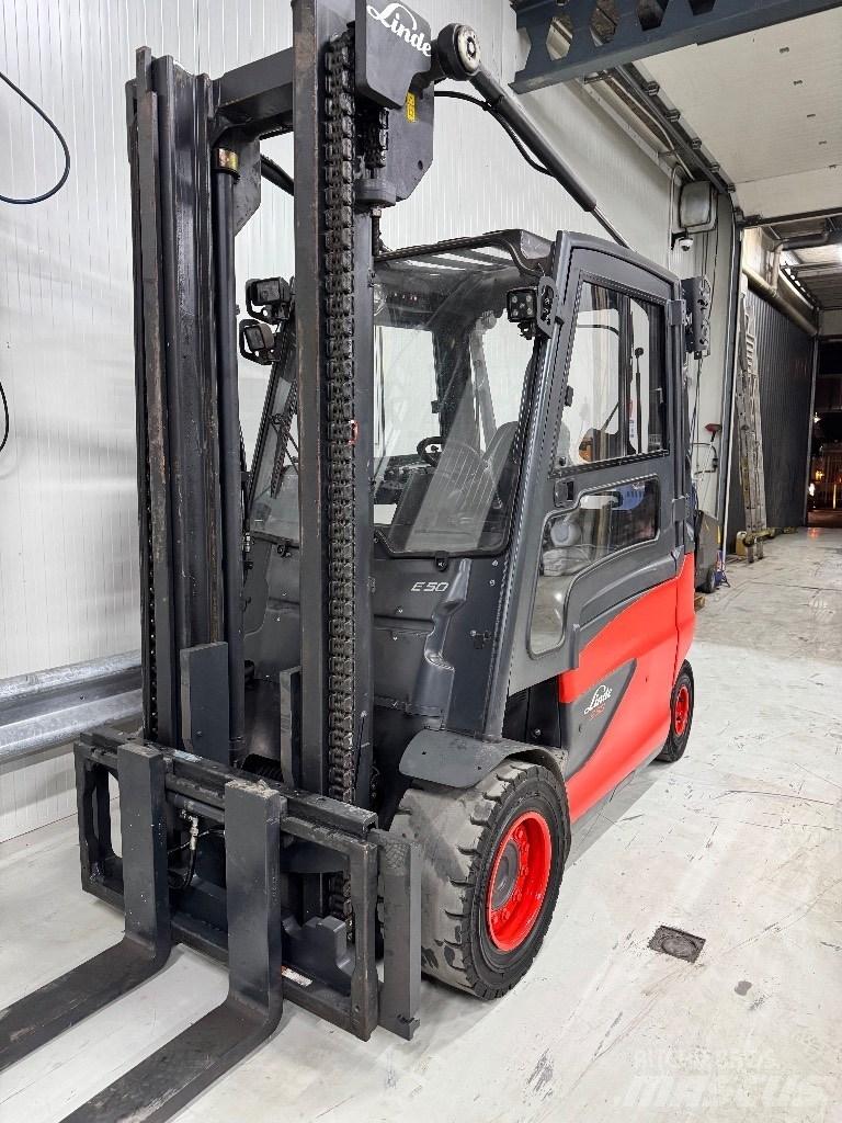 Linde E 50 Ηλεκτρικά περονοφόρα ανυψωτικά κλαρκ